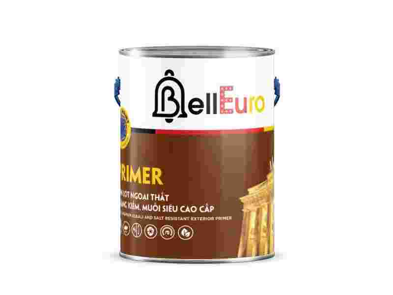 BELL EURO - PRIMER - 5 Lít SƠN LÓT NGOẠI THẤT KHÁNG KIỀM, MUỐI SIÊU CAO CẤP